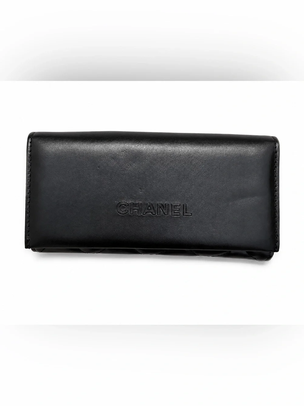 Black Quilted Eyeglasses Sunglasses Case